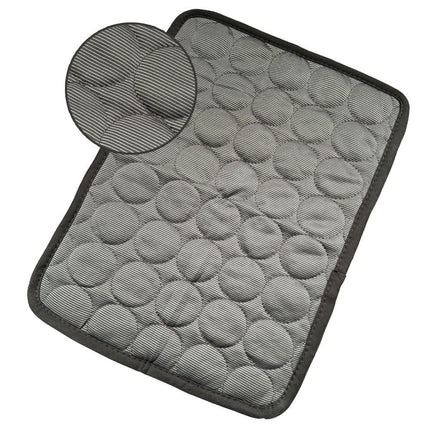 Pet Cooling Pad – Portable Ice Silk Mat for Summer