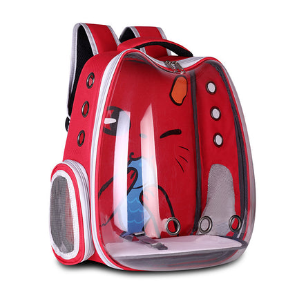 Pet Carrier Backpack – Breathable Travel Bag for Cats & Dogs