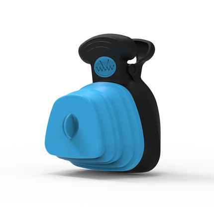 Dog Poop Bag Dispenser – Travel-Friendly with Foldable Scoop