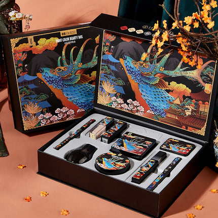 Elk 9-Piece Makeup Set – Includes BB Air Cushion, Face Powder, Lipstick & More | Full Cosmetic Kit for Daily Use