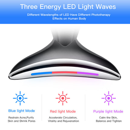 EMS Face & Neck Device – LED Therapy for Lifting & Tightening