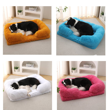 Plush Round Dog Bed – Warm & Cosy for Winter