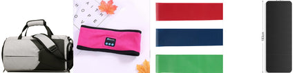 Wireless Bluetooth Headband – Ideal for Fitness, Yoga & Outdoor Use
