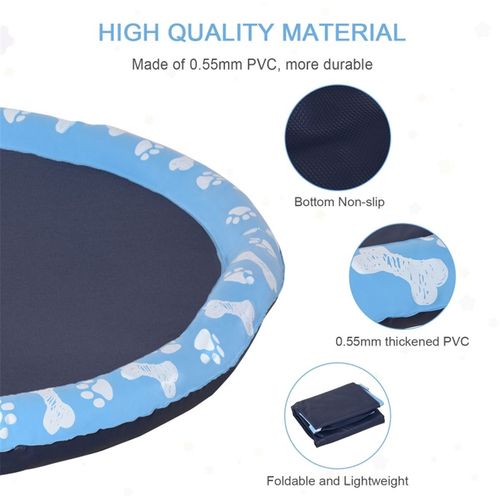 Cool Paws 170CM Splash Sprinkler Pad for Ultimate Pet Fun & Safety