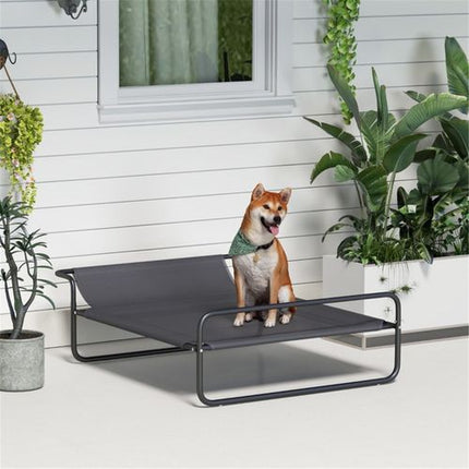 Ultimate Comfort Raised Pet Bed with Breathable Mesh - Ideal for Small Dogs