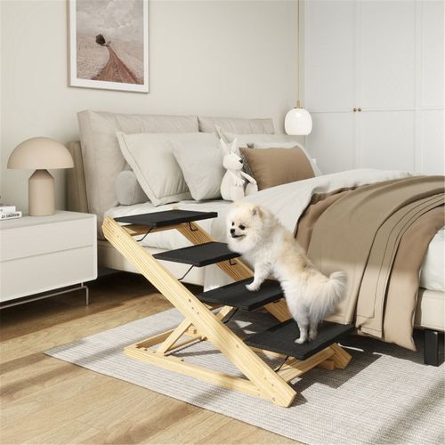 Multifunctional Pet Stairs & Ramp - Safe, Adjustable, and Foldable Design