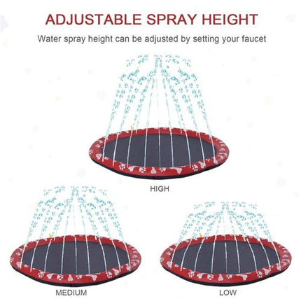 Cool Splash Pet Sprinkler Pad - Fun, Durable, and Easy to Use for Dogs!