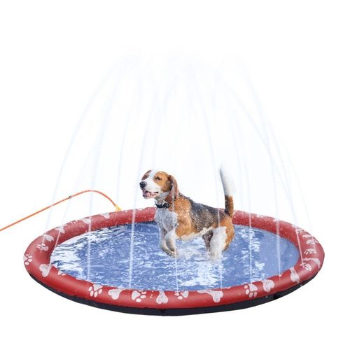 Cool Splash Pet Sprinkler Pad - Fun, Durable, and Easy to Use for Dogs!